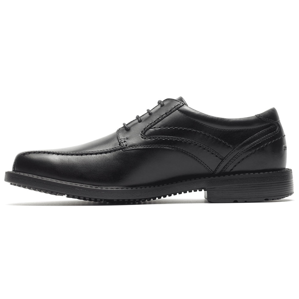 Oxfords Rockport Hombre Mexico - Style Leader 2 Bike Toe Negros - TWDZO6547